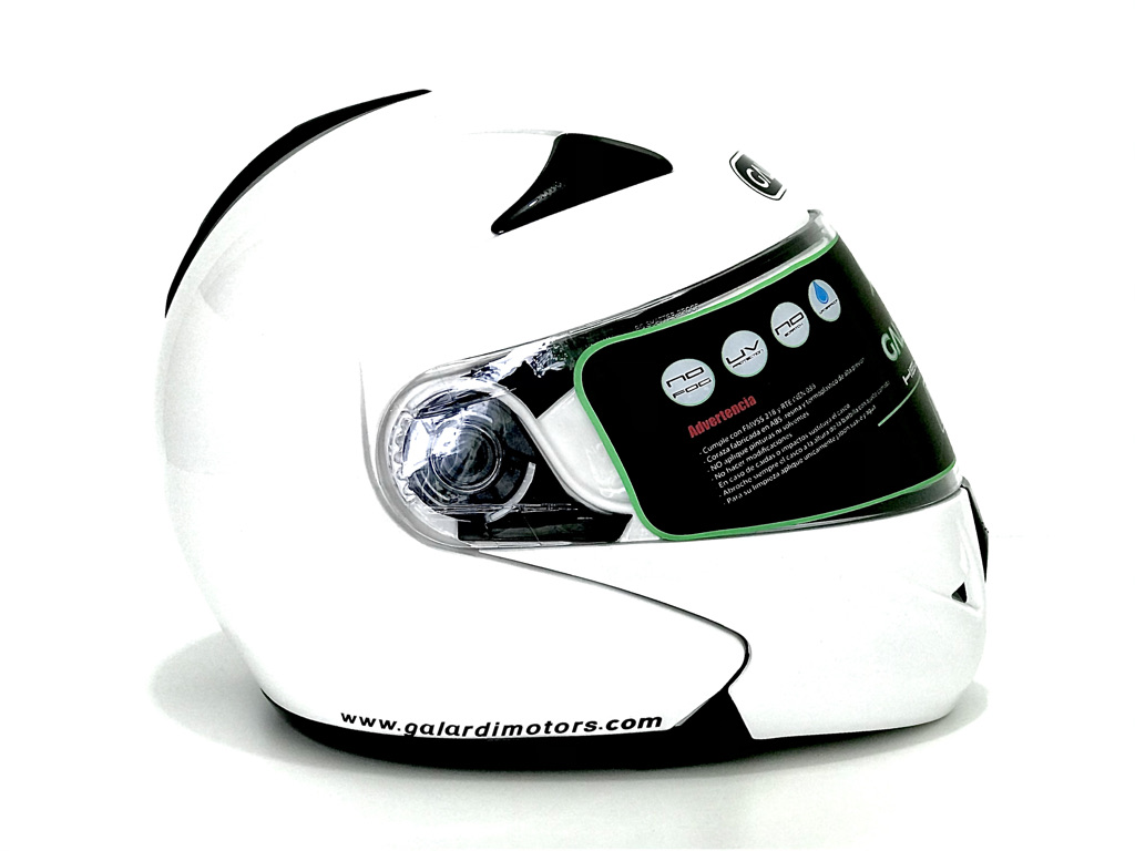 CASCO GALARDI DOT 803 BLANCO M