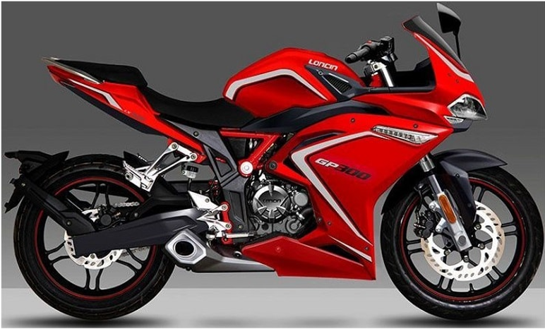 Moto Loncin LX300-GS Rojo 2024