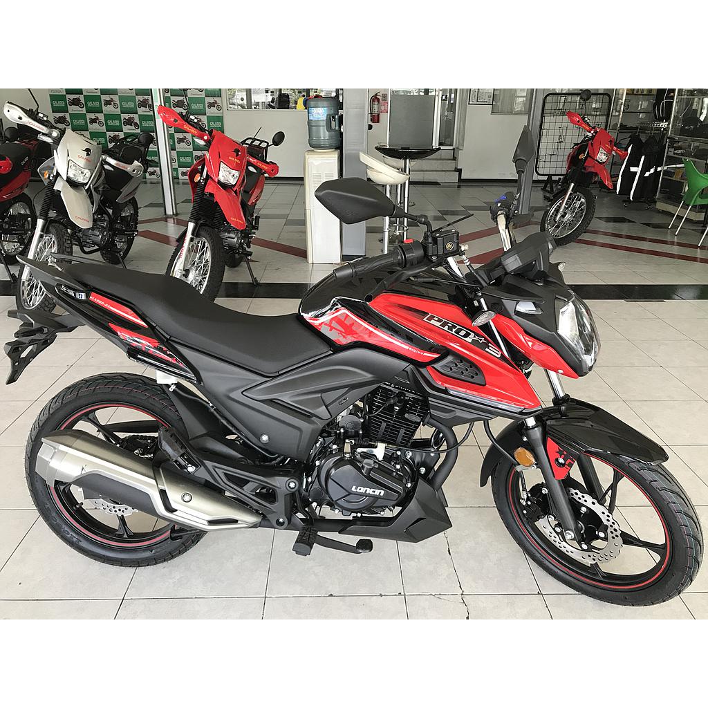 Moto Loncin JL200- 68C ROJO 2022