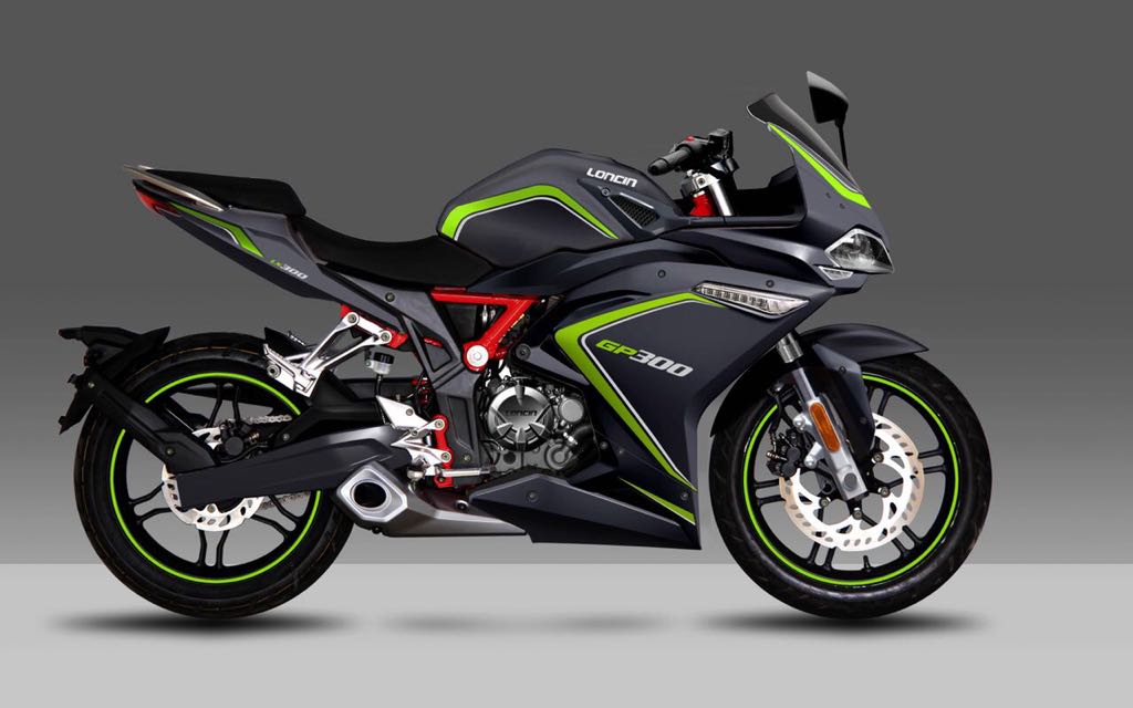 Moto Loncin LX300-GS Negro 2022